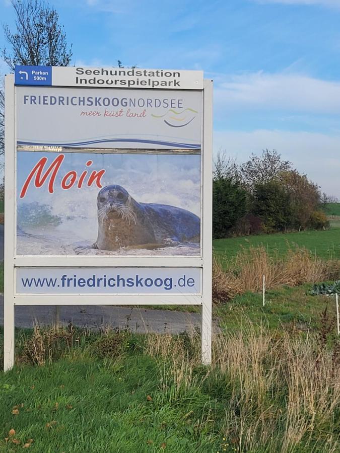 Deichwohnung Strandweg 7 Friedrichskoog-Spitz Exterior photo